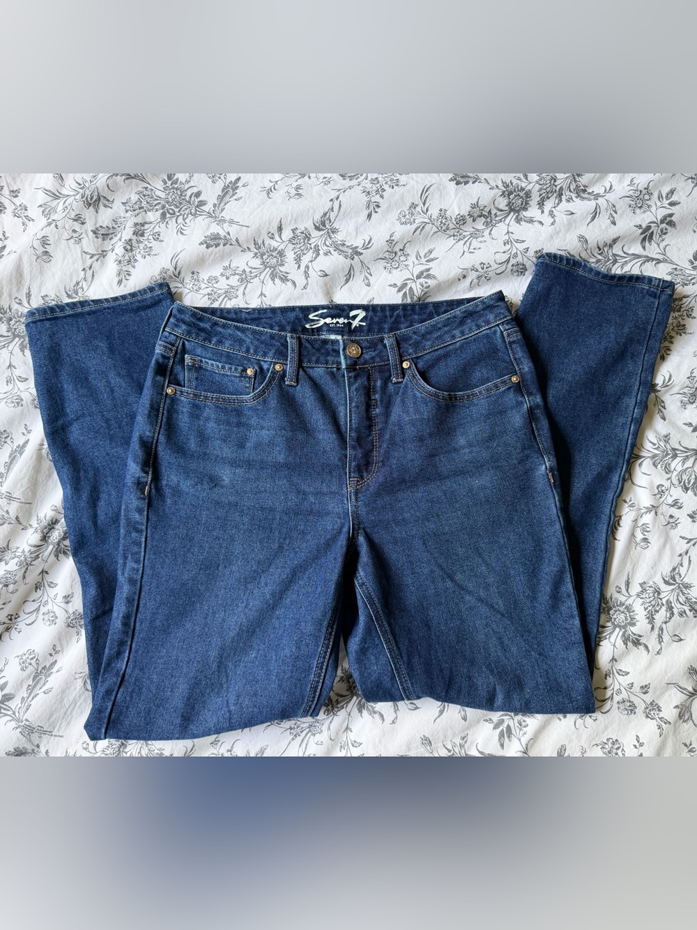 Seven7 Women's Indigo Skinny Jeans - Classic Stretch